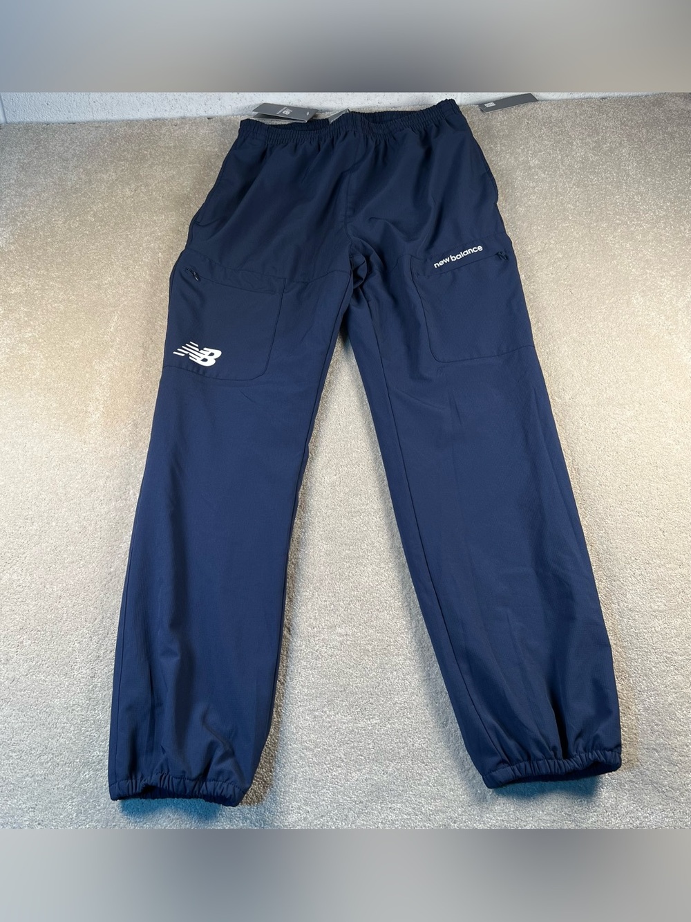 New Balance Pants Joggers Blue NWT Activewear Men's Large - Picture 2 of 8